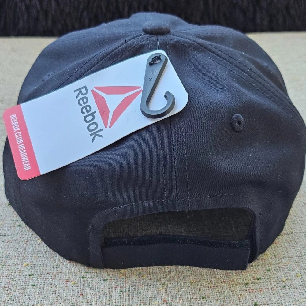Reebok Men Hat Black Sport Baseball Cap One Size Most fit NWT - Picture 6 of 12